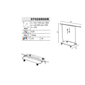 FOLDING STAND ST026 WHEEL50