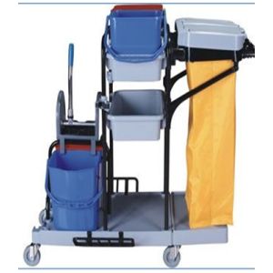 JANITOR CART MULTI FUNCTIONAL GRY