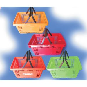 PLASTIC BASKET 28LTR- RED, BLUE, BLACK, GREEN, ORANGE, YELLOW