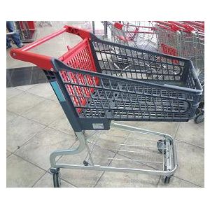 TROLLEY POLYSTEEL+BABY SEAT+WHEELS