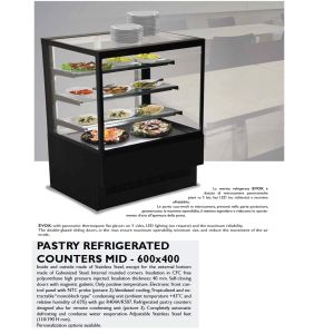 EVOK BAKERY COUNTER LE120 VENTILATED