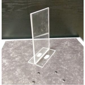 ACRYLIC MENU HOLDER SIZE 16.5X11.3CM