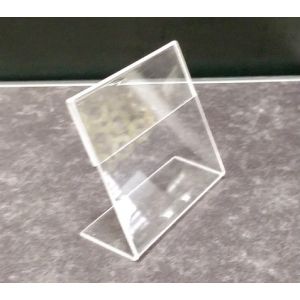 ACRYLI POP STAND CLEAR- GE511 H9X L10X2MM