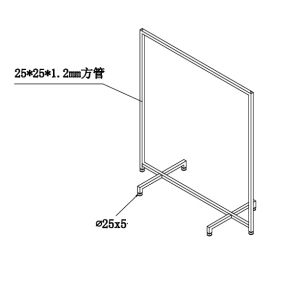 A120 STAND L600XH1000X400 SS