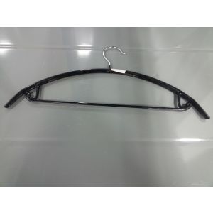 HANGER+SUPPORT METAL+RUBBER COATING BLACK