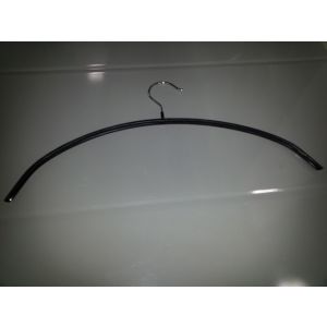 METAL+RUBBER COATED HANGER BLACK-630015