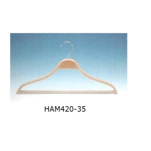 HANGER WITH SUPPORT WITH RUBBE 35CM