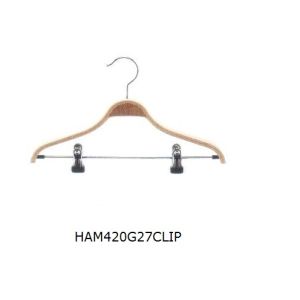 HANGER WITH CLIP WITH RUBBE 27CM