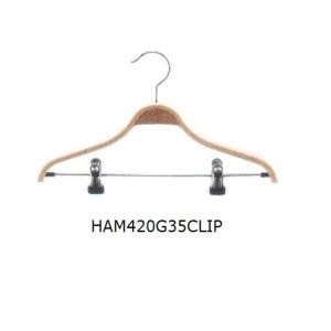 HANGER WITH CLIP WITH RUBBE 35CM