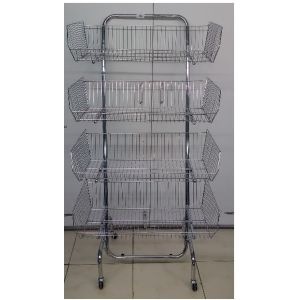 PROMOTION CAGE  WITH 4 BASKET