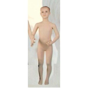 CHILDREN MANNEQUINE WITH HEAD WHITE