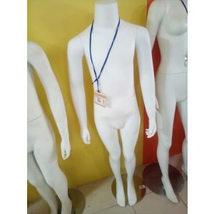 CHILDREN HEADLESS MANNEQUINE -CM142-7YRSWHITE