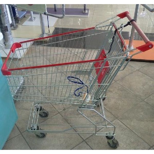 SUPER MARKET TROLLEY WITH BABY SEAT BASE L101XH100XW585 180 LTR