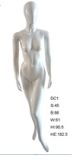 FEMAL MANNEQUINE EGG HEAD GLOSSY WHITE