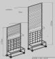 PERFORATED STAND HEIGHT 1.8M0X44.2