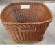 BROWN PLASTIC RATTAN 3.0MM,40X40CM (TOP SIZE),28X28CM(BOTTOM SIZE),HEIGHT 26CM