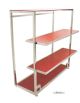 GARMENT STAND 3 LEVEL WITH BLACK GLASS